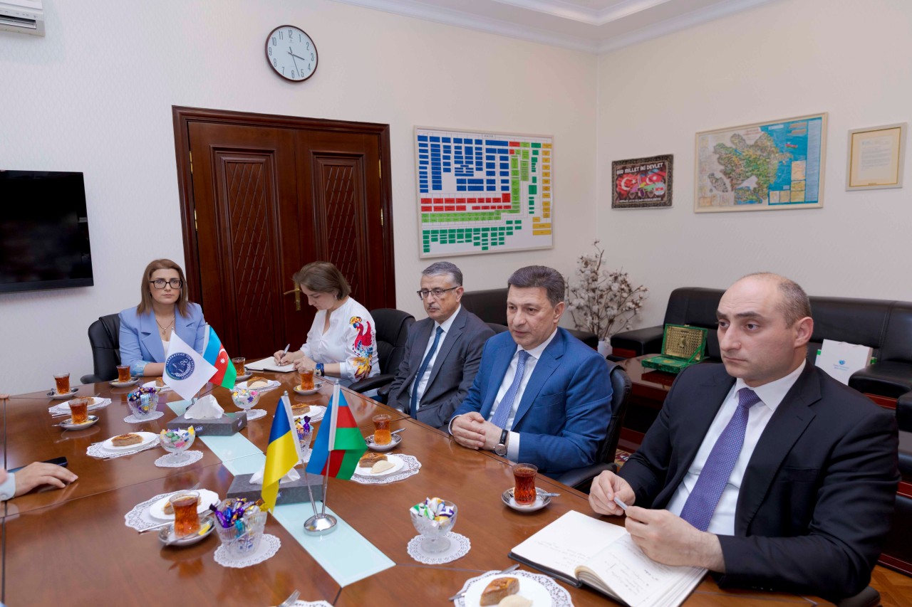 ATU-da Xarkov Milli Tibb Universitetinin nümayəndə heyəti ilə görüş keçirilib - FOTOLAR